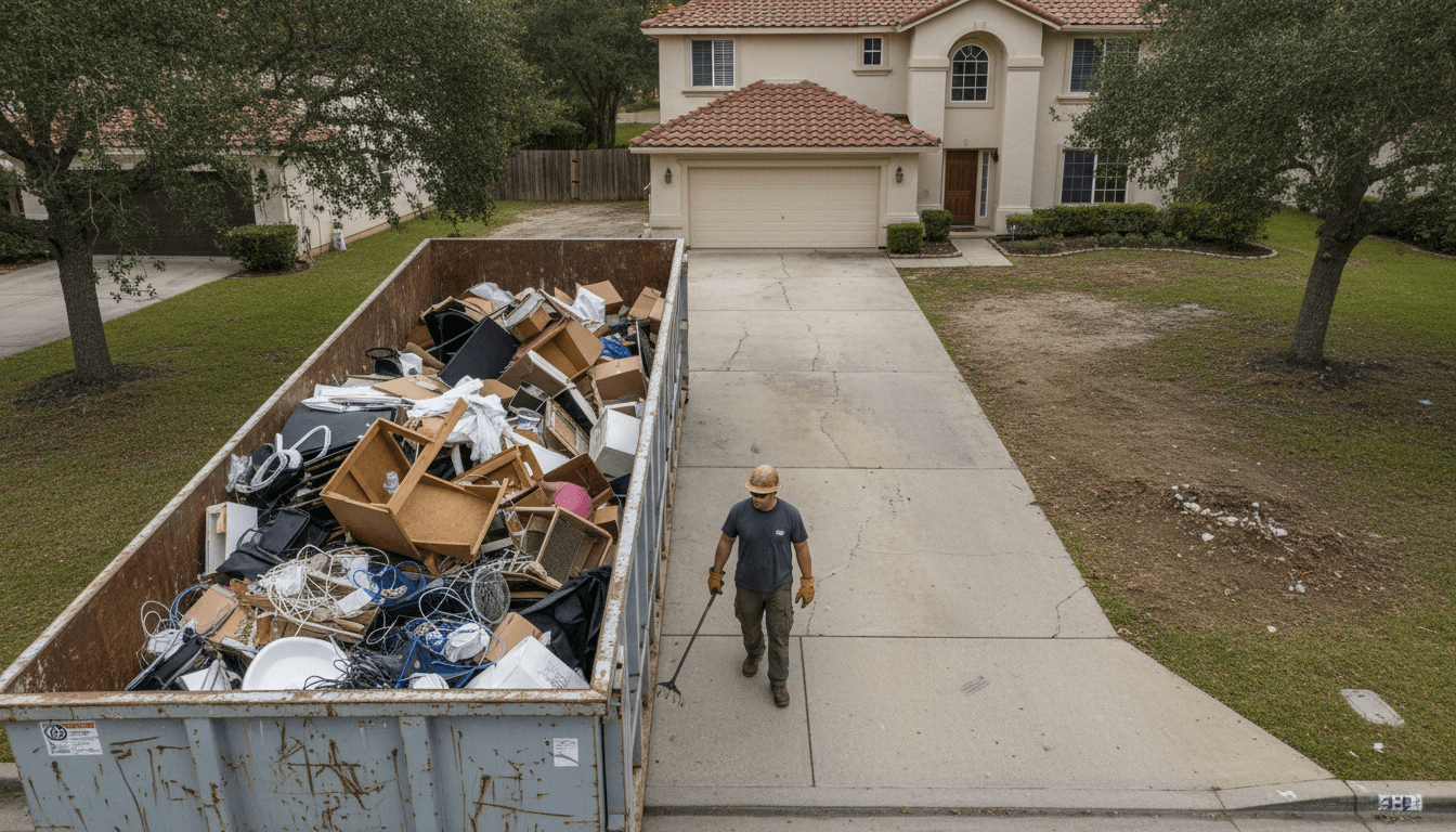 Professional residential junk clearance