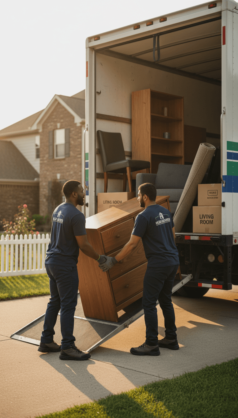 Same-day junk collection service in progress